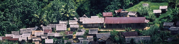 Village Sahavia, Est de Madagascar, baie d'Antongil