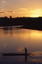 Couché de soleil, Province de Tamatava (Taomasina)