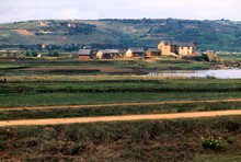 Village des hauts plateaux, Province de Tananarive (Antananarivo)