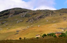 En motant sur les hauts plateaux, Province de Fianarantsoa