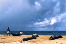 Tempête à Manambolosy, Province de Tamatava (Taomasina)